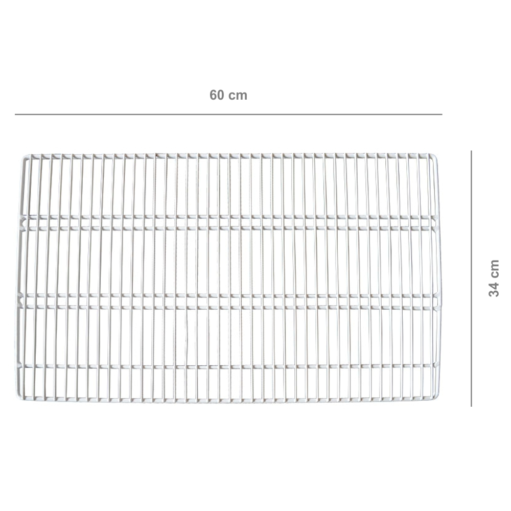 Kit 3 Grades Prateleira Refrigerador KDN - Bosch / Mabe / GE / Continental