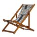 Kit 5 Cadeira Espreguiçadeira Dobrável Mel SB-Triang Azul