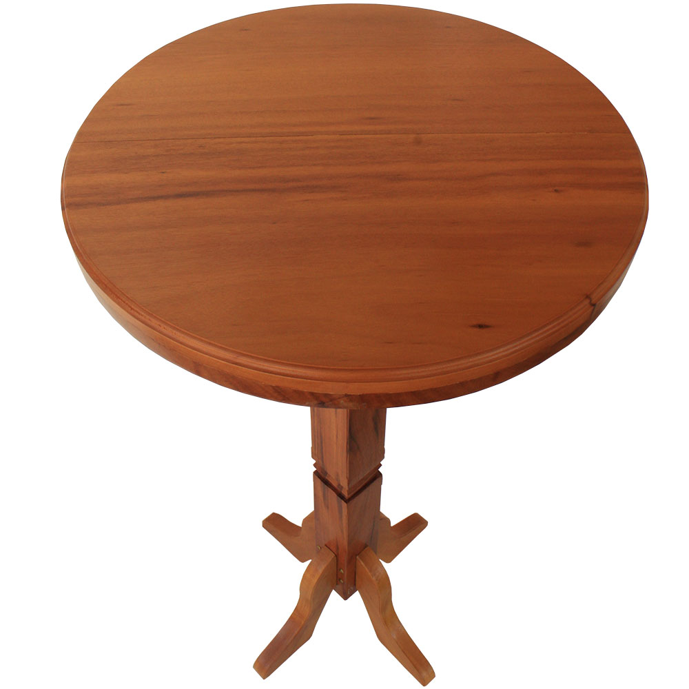 Mesa Bistrô 60x60 cm em Madeira Maciça - Natural