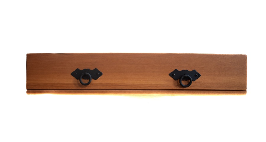 Mesa de Jantar 2 M Madeira Maciça Natural Com Gaveta - Drawer