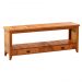 Rack Aparador Ripada 1,5 M Madeira Maciça - Natural