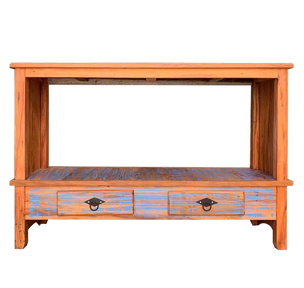 Rack Aparador Santana 1,2 M Madeira Maciça - Pátina