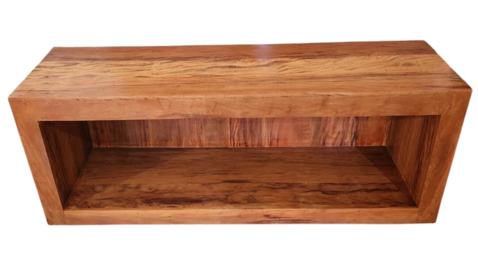 Rack Barcelona 1,6 M Madeira Maciça - Natural