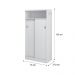 Armário Utilitário Multiuso 2 Portas Branco Carraro