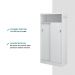 Armário Utilitário Multiuso 2 Portas Branco Carraro