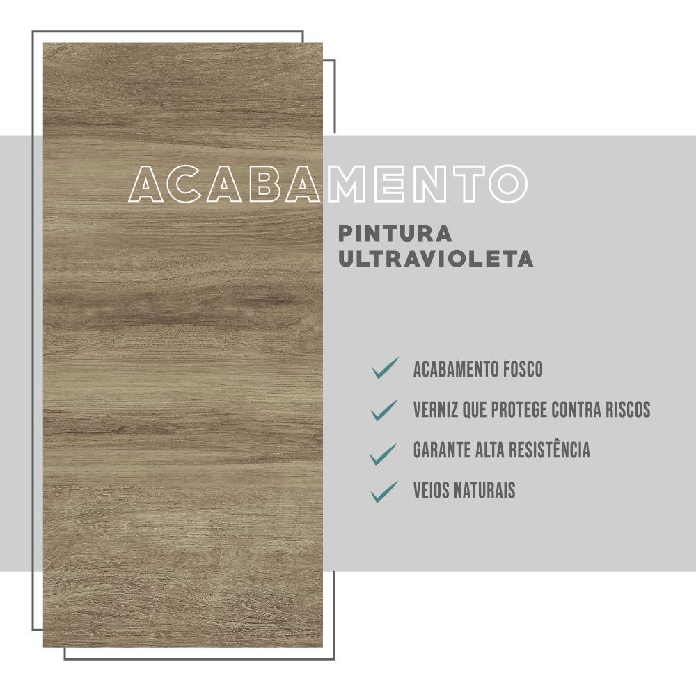 Armário Utilitário Sapateira 2 Portas Noce Carraro