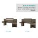 Cabeceira Casal Extensível e Mesa Lateral 1114 Carraro - Legno