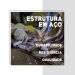 Conjunto 2 Cadeiras 1700 Tubo Prata Napa Branca Carraro
