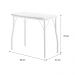 Conjunto Mesa Extensível com 4 Banquetas Branco Carraro