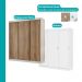 Guarda Roupa Casal 3 Portas 4 Gav Branco Carraro