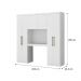 Guarda Roupa Casal 6 Portas Montagem Flex Branco Carraro
