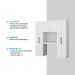 Guarda Roupa Casal 6 Portas Montagem Flex Branco Carraro