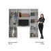Guarda Roupa Casal 6 Portas Montagem Flex Branco Carraro