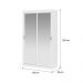 Guarda Roupa Infantil 2 Portas 2 Gav Espelho Branco Carraro Nero