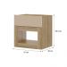 Mesa Lateral/Cabeceira 1 Gaveta Noce Carraro