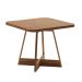 Mesa de Jantar Quadrada 90 cm Átria 1593 Carraro Nogal/Rose