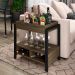 Mini Bar Habitat Madeirado e Tubos Pretos Carraro