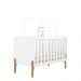 Berço Mini Cama Iris com Suporte Para Mosqueteiro Branco Acetinado