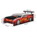 Cama Quarto Carro Sport Car Infantil Preto/Branco