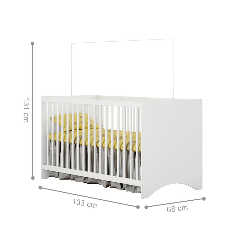 Conjunto Quarto Infantil Génova Branco