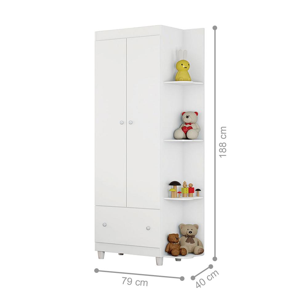Conjunto Quarto Infantil Génova Branco