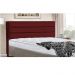 Cabeceira Cama Box Solteiro 90cm Turim Suede Vermelho - Havai