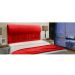 Cabeceira Solteiro 0,90cm Para Cama Box Vitória Suede Vermelho - DS Estofados