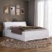 Cama Baú Queen Size com 4 gavetas Ilan 1251 Carvalho Claro