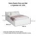 Cama Baú Queen Size com 4 gavetas Ilan 1251 San Remo