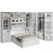 Dormitório De Casal Completo 1222 Branco