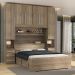 Dormitório De Casal Sem Cama 1220S Castanho
