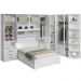 Dormitório De Casal Sem Cama 1222S Branco