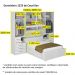 Dormitório De Casal Sem Cama 1223S Branco