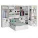 Dormitório De Casal Sem Cama 1344S Branco