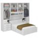 Dormitório Queen Size  Completo 1223 Branco