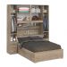 Dormitório Queen Size Sem Cama 1220S Castanho