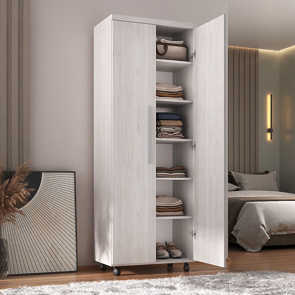 Multiuso Elegance 2 Portas 1305 Ilan Carvalho Claro