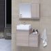Conjunto Gabinete Banheiro CROSS 60 Madeirado Inteiro