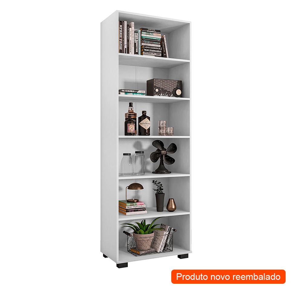 [OUTLET] Estante Livreiro Office Branco