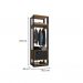 [OUTLET] Guarda-Roupa Closet Titan 1 PT Preto e Freijó