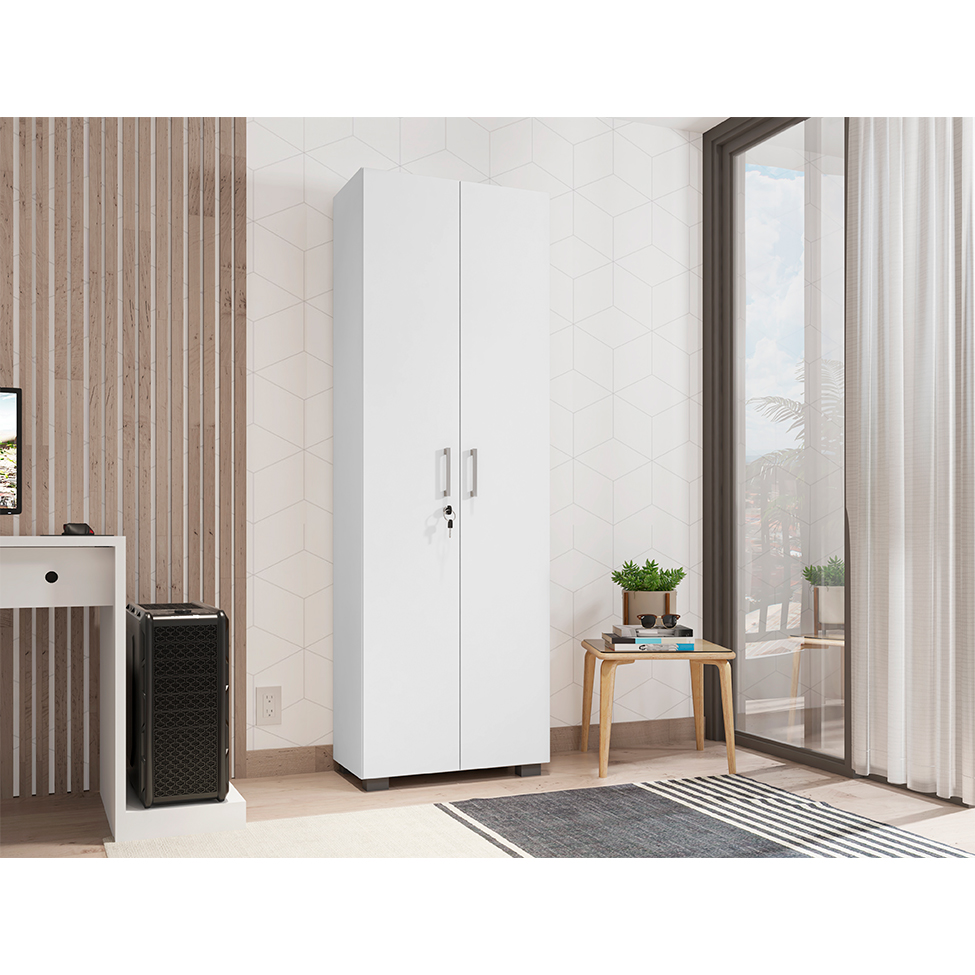 Armário Multiuso Lino 2 PT Branco