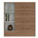 Cômoda Sapateira para Quarto 1 Porta 4 Gavetas Lisa Carvalho Oak