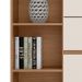 Cômoda Sapateira para Quarto 1 Porta 4 Gavetas Lisa Nature/Off White