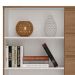 Cômoda Sapateira para Quarto 2 Portas 4 Gavetas Lisa Carvalho Oak