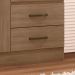 Cômoda Sapateira para Quarto 2 Portas 4 Gavetas Lisa Carvalho Oak