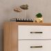 Cômoda para Quarto 4 Gavetas Lisa MDP Nature/Off White