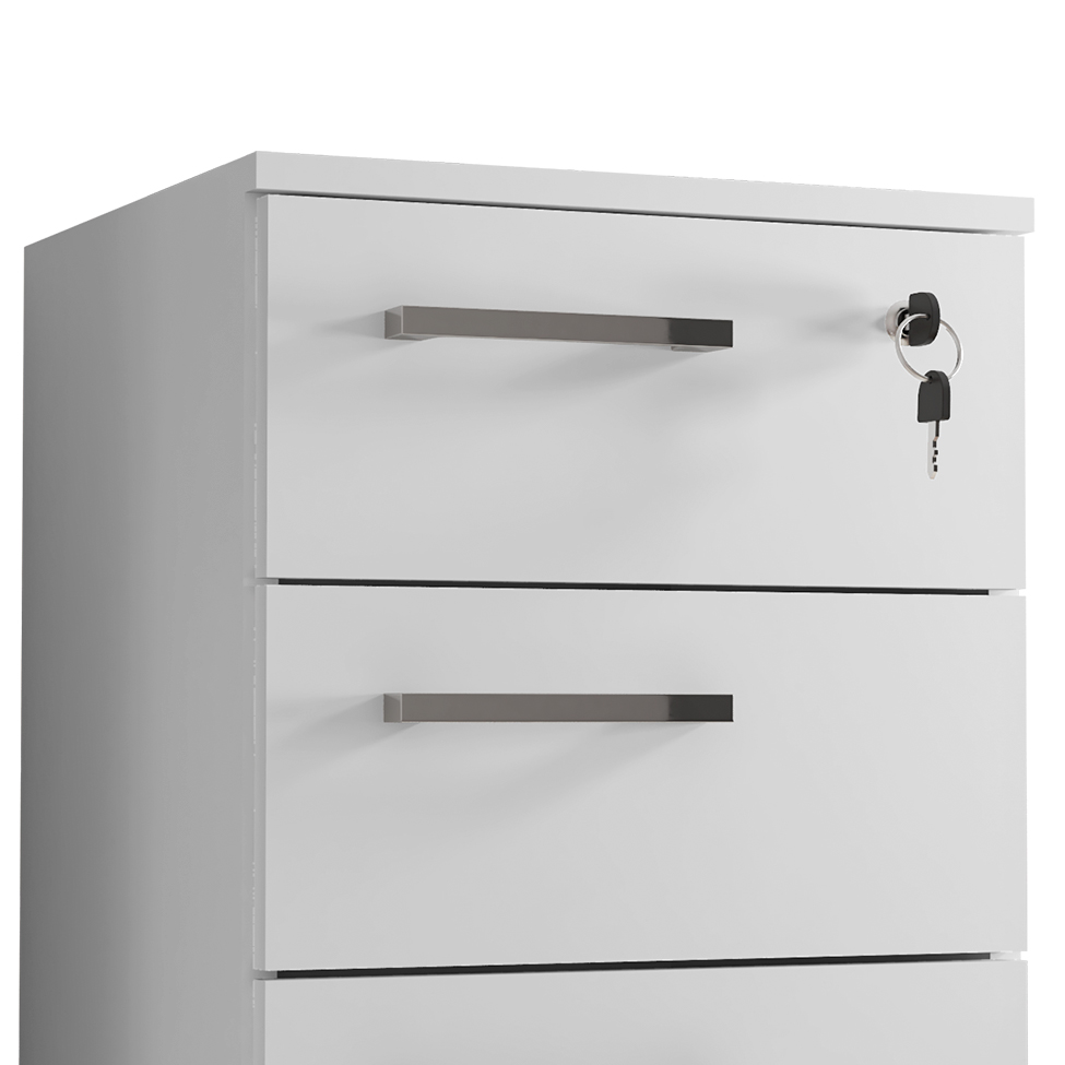 Gaveteiro 4 GV Paris Branco