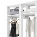 Guarda-Roupa Closet Modulado Titan 1 Porta 2 Gavetas Branco