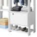 Guarda-Roupa Closet Modulado Titan 1 Porta 2 Gavetas Branco