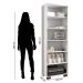 Livreiro 5 Prateleiras Office Branco